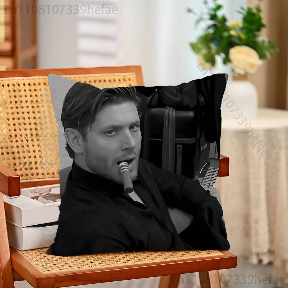 JJensen Ackles DDean Winchester Throw Pillow Case For 45x45cm55x55cm30x30cm For Home Bedroom Decoration And Protector