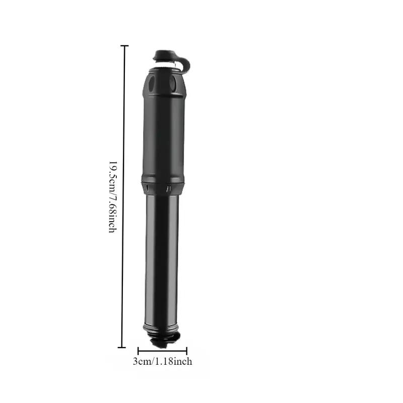 1PC Mountain Bike Motorcycle High Pressure Pump Mini Portable Air Pump Bicycle Air Pump Tire Inflator Portable Inflator Tool