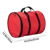 Round Christmas Storage Bag Red Christmas Light Bag Christmas String Lights Storage Bag  Tree Light