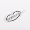 Hair Clip Metal Silver Steel Beautiful Z01