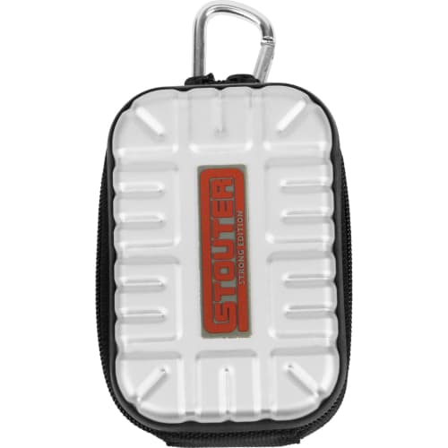 SK11 Aluminum Tool Pouch, Silver, Lightweight, with Smartphone Storage, SAT-1SL