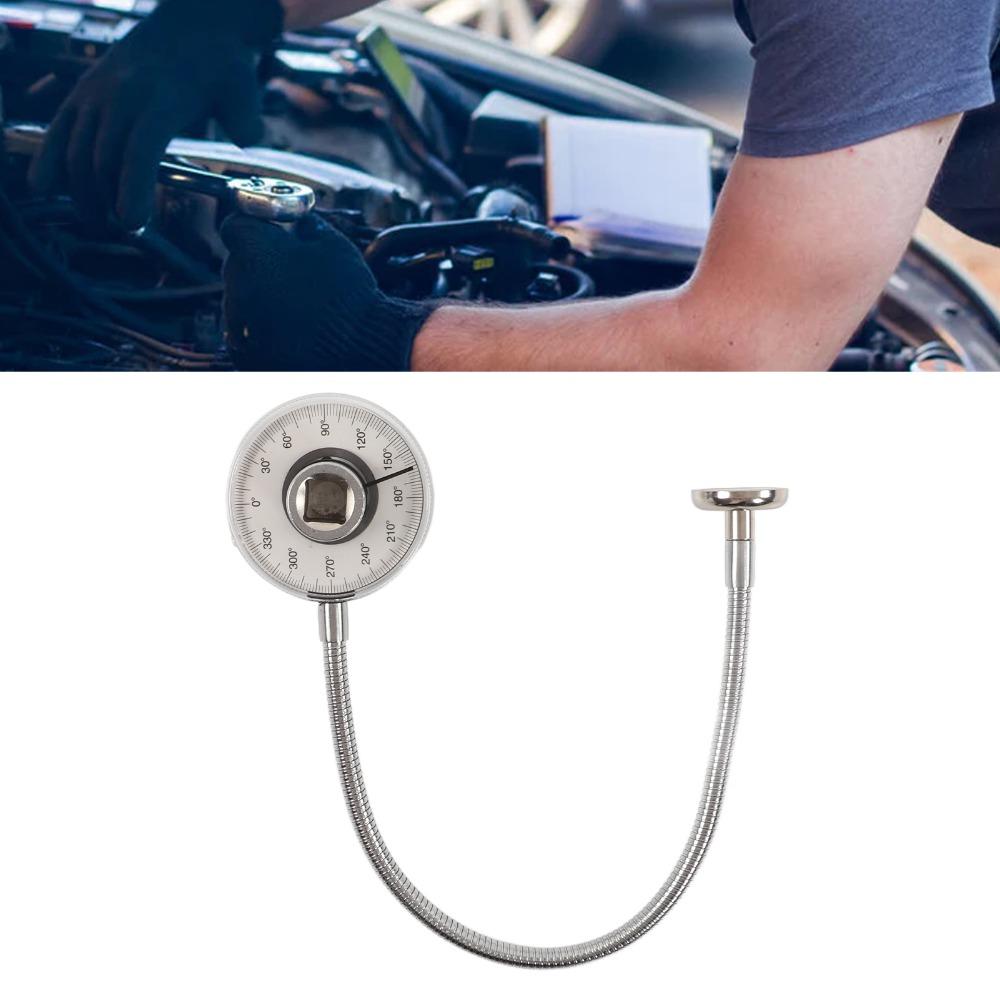 360 Degrees Wrench Angle Gauge 1/2 Inch Drive Angle Gauge Meter Maintenance Technician