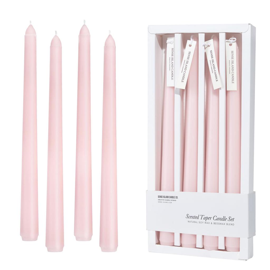 Decorative Candles Cylindrical Cylindrical Taper Candles Long Stem Candles Long Taper For Holiday Parties Home Table Decoration