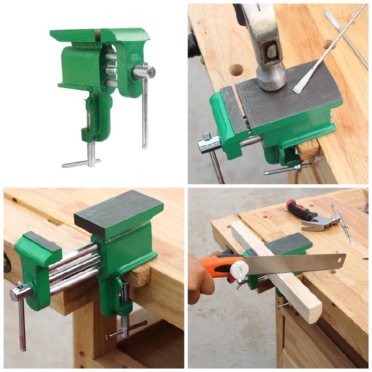 Table Bench Vise Bench Vise Jewelers Hobby Clamp Multifunctional Vise Clamp-On