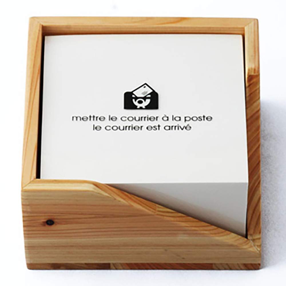 

Фабрика ремесел Shimayasu Записная книжка Хиноки x x 6см Сделано из отходов хиноки с Кумано Кодо Накахечи, объекта Всемирного наследия в префектуре Вакаяма