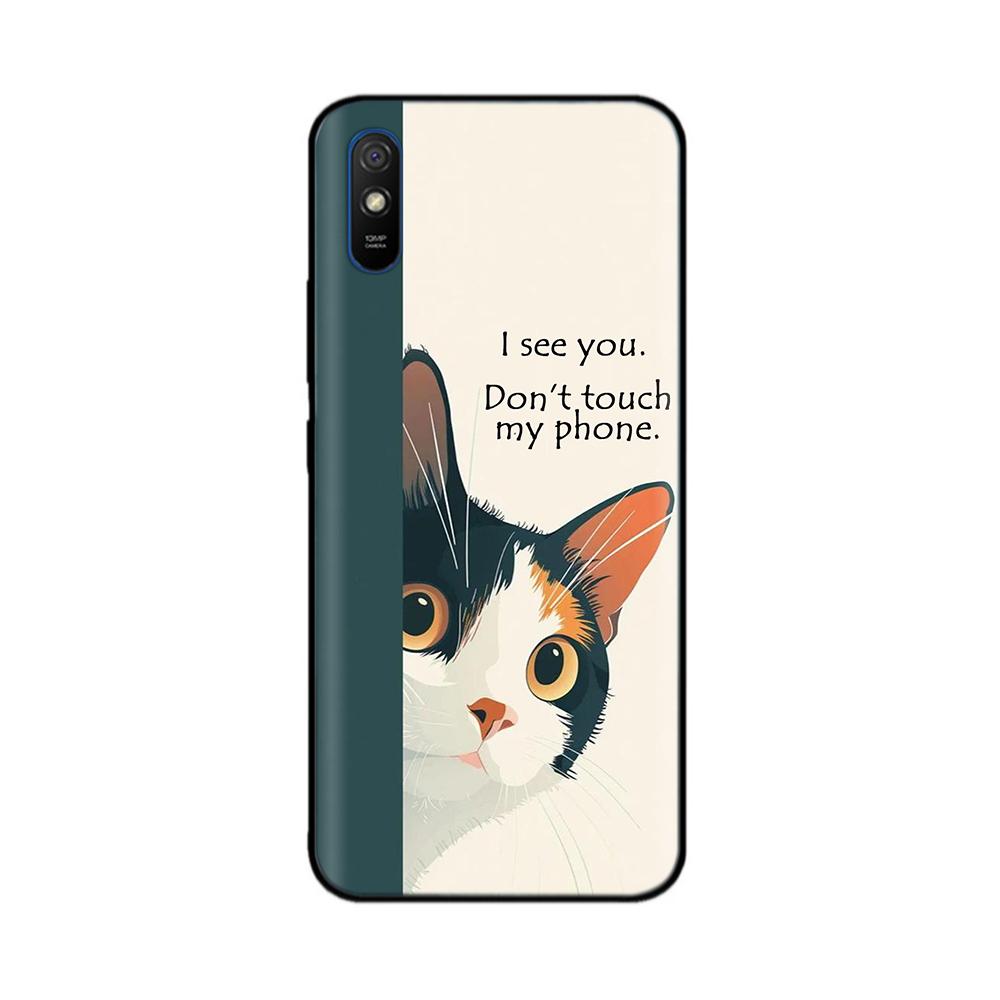 Phone Case For Redmi 9A Case Fashion Butterfly Soft TPU Back Cover For Xiaomi Redmi 9A Case Silicone Cover For Redmi 9A 9AT Bags