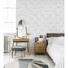 1pc Self-adhesive Wallpaper for Home,Removable Contactpaper,Abstract Rainbow,Black and White, Bedroom Decoration,Peel and Stick