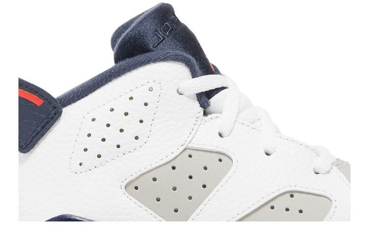 Kids' Sneakers Jordan 6 Retro Tinker (TD) White/Infrared 23-Neutral Grey-Obsidian