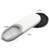 10X Mini Pocket Jewelry Loupe Pull Type Magnifier with Led Light Reading Magnifier Ultra-Thin Magnifying Mirror Repair