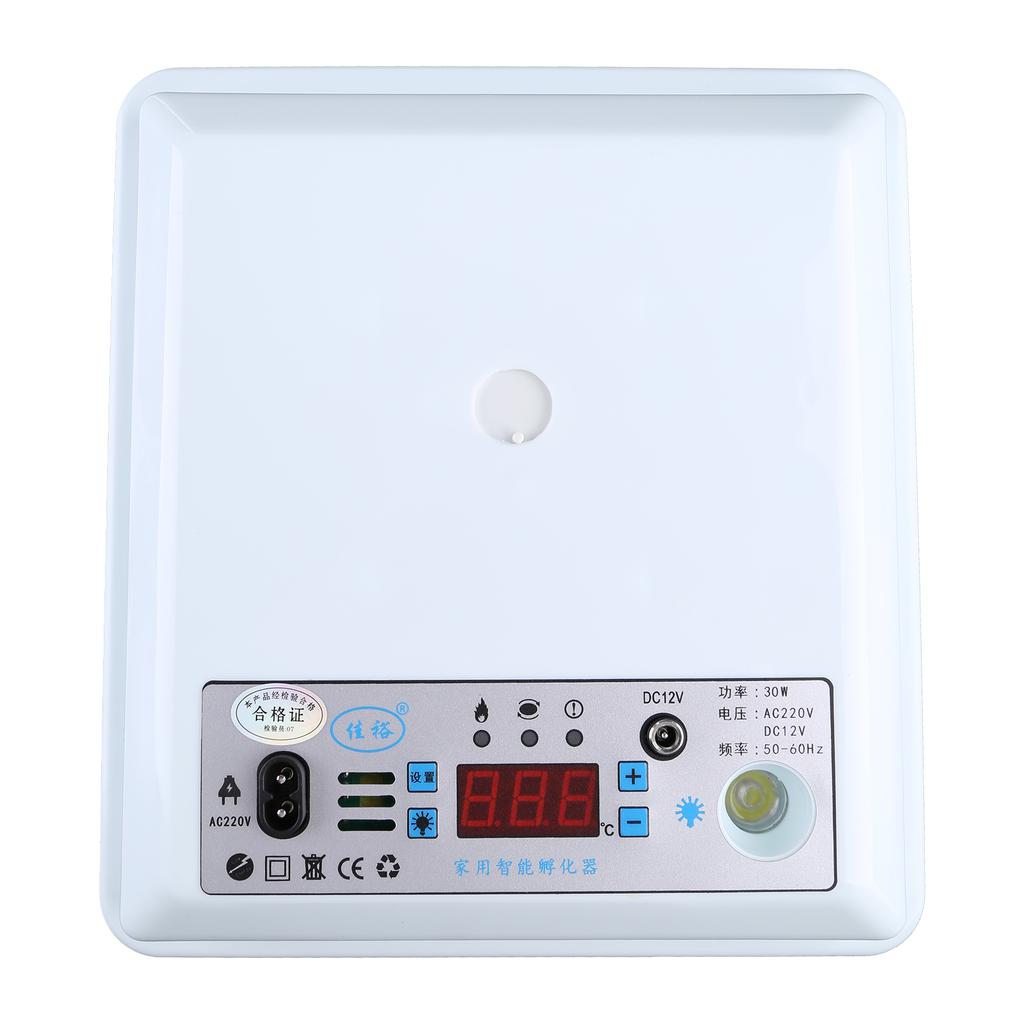 Automatic 9 Egg Incubator with Digital Control and Brooder Features for Easy Bird Chicken Poultry Breeding Hatching Use