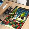 Shrek Bedruckter Teppich für Bürostuhl Wohnzimmer Schlafzimmer Küchenraum Dekoration Geschenke