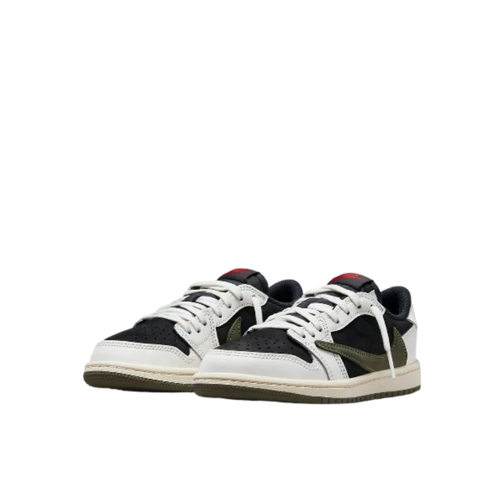 Air Jordan 1 Retro Low OG SP Travis Scott Olive Children and Babies