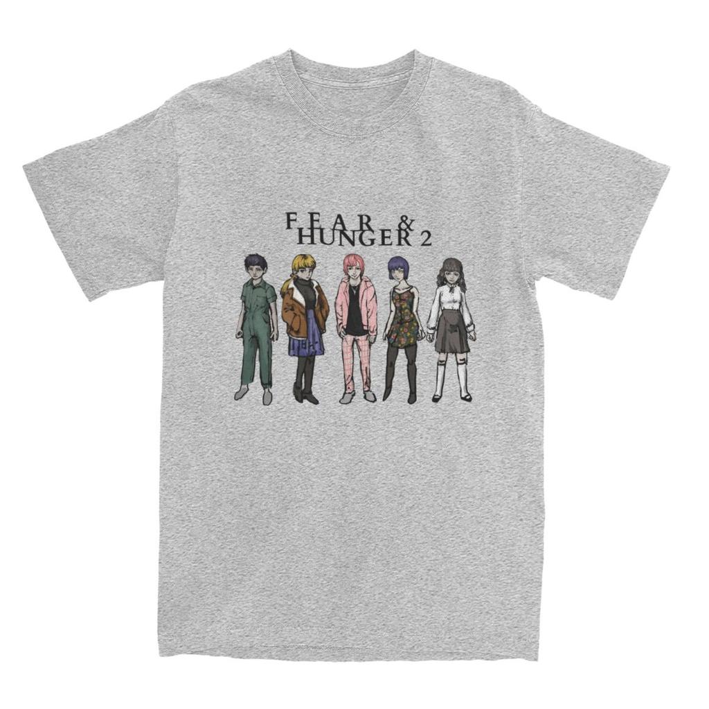 Fear And Hunger Termina TShirt Mens Video Game Cartoon Vintage Cotton T Shirts Summer ONeck Tee Shirt Oversized Clothing