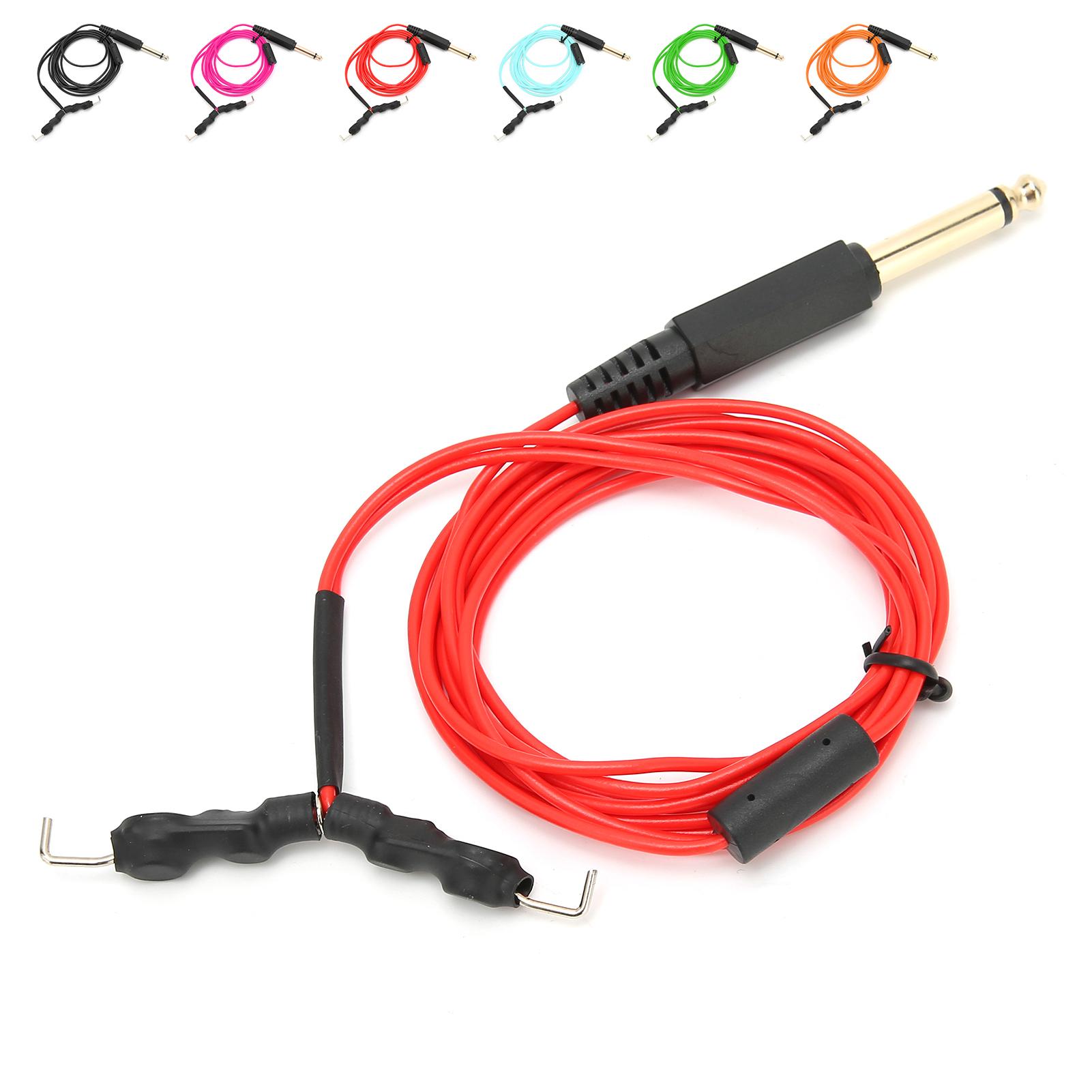 Татуировка клип шнур силиконовый тату машинка кабели крючок шнур аксессуары клип шнур — фото 5