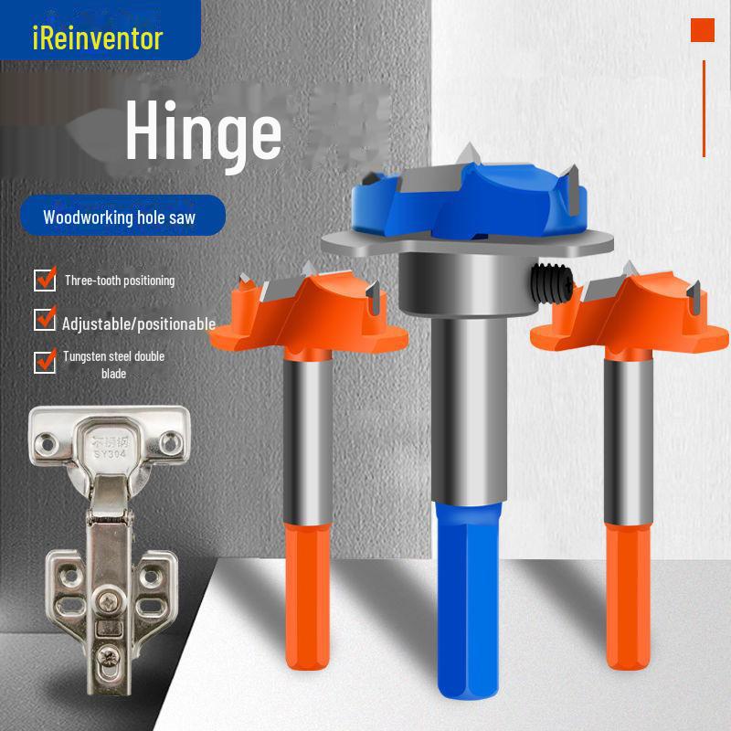 35mm Woodworking Hinge Positioning Hole Punch Drill