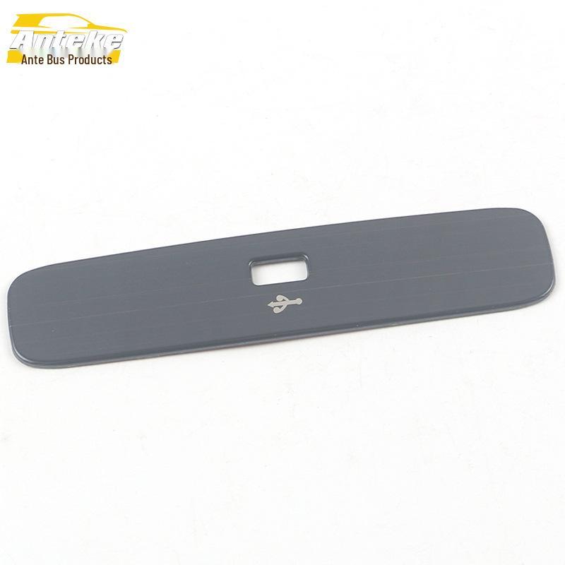 USB Panel Sequins for 2021 Kwr Driving Row & Center Console Charging Port Interface Modification