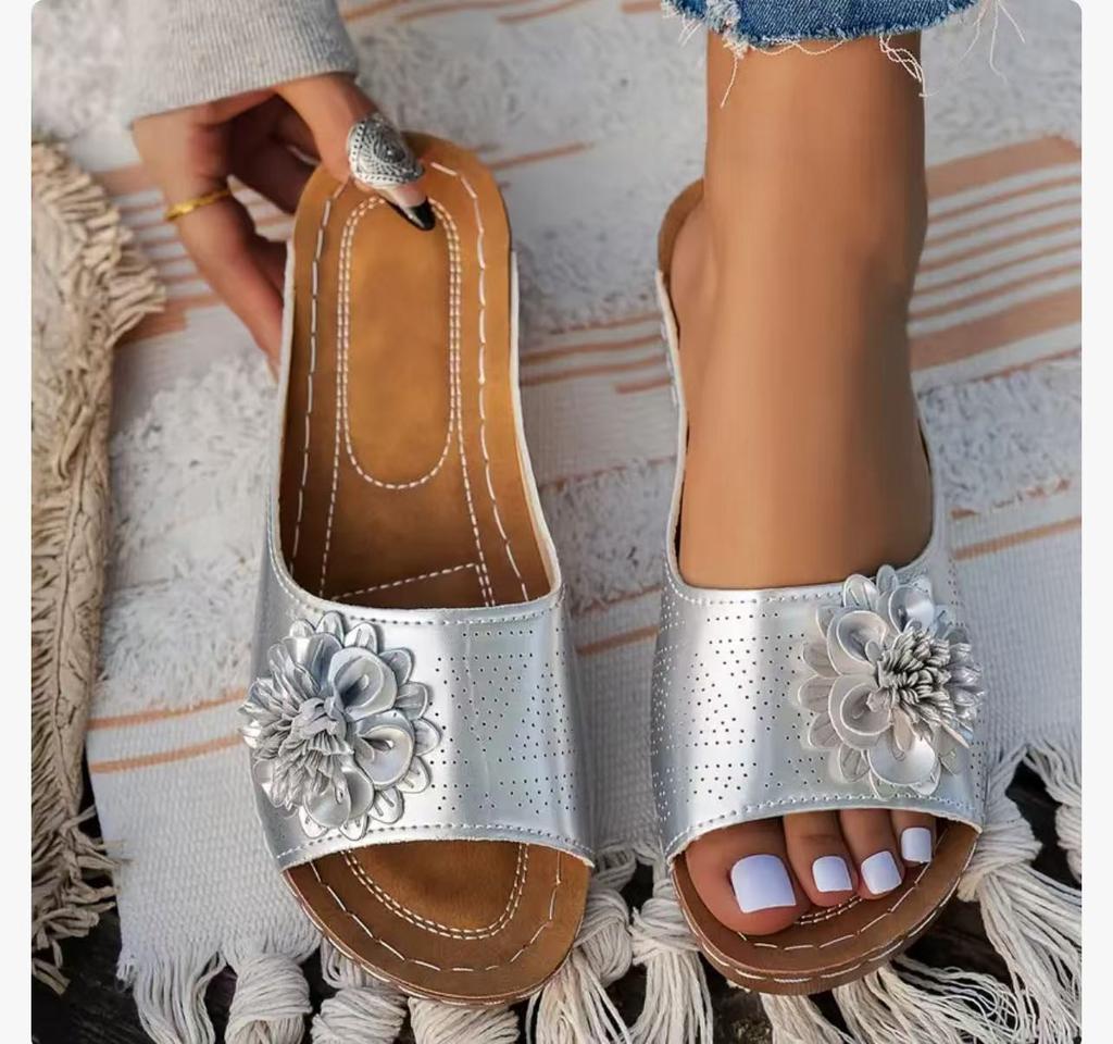 2026 Spring/Summer New Large Size European and American Cool Dragging Women's Shoes