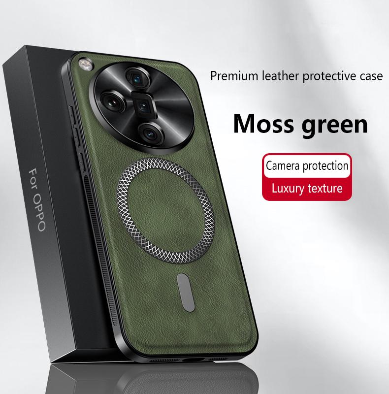 

For OPPO Find X7 X7 Ultra X6 X6 Pro leather full-cover magnetic waterproof shockproof fingerprint phone case For Find X7