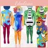 Poppy Playtime Unisex Roleplay Costume For Game Anime Halloween Polyester Stage Outfit For Adults