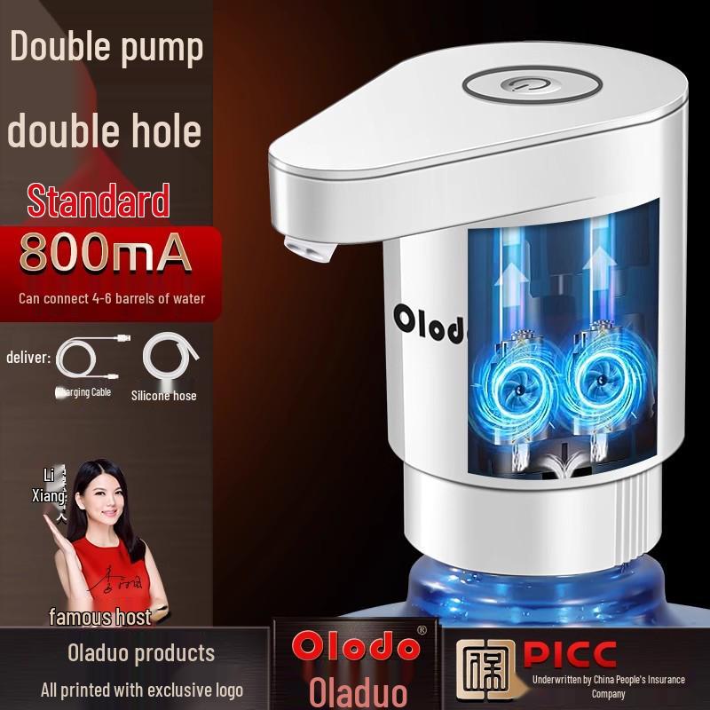 Electric Water Dispenser with Automatic Pump for Purified and Mineral Water
