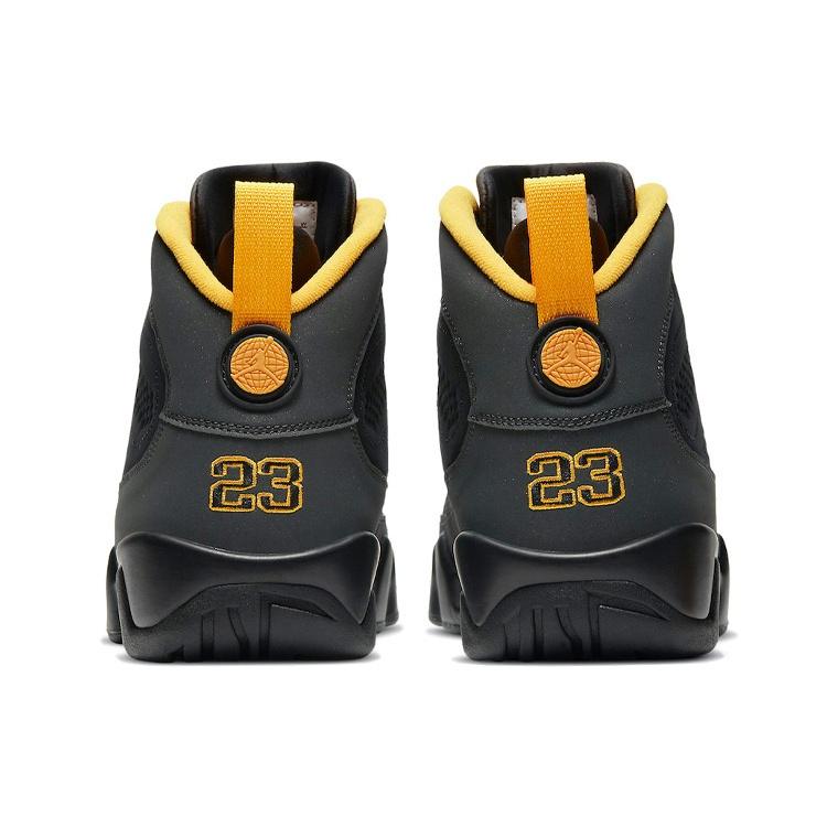 Air Jordan 9 Retro  'Black Dark Charcoal University Gold' Men's CT8019-070