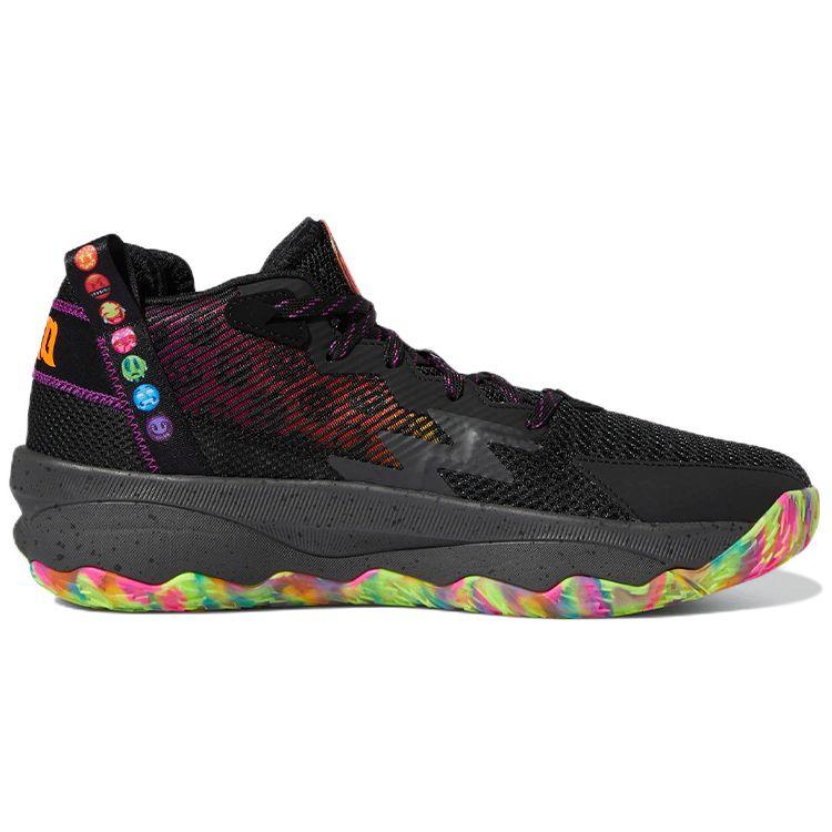 adidas Dame 8 Big Mood Men Sneakers Black Core-Black Grey-Six GW4336