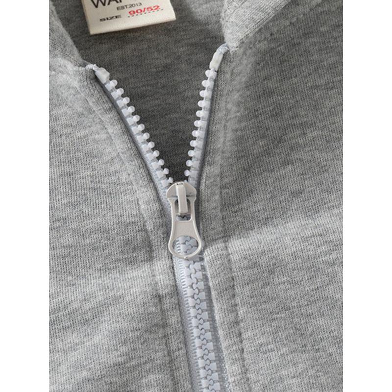 K-style Children's Clothing Spring and Autumn Boys Hooded Sweatshirt Baby Boy Dinosaur Hoodie Tops Kids Zip-up Shirt Outwear Thick