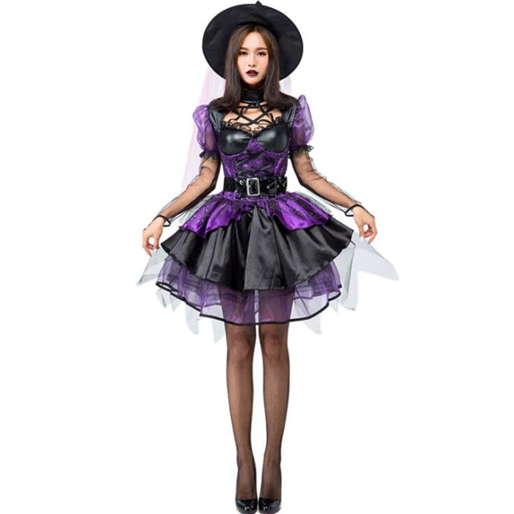 Cosplay Witch Halloween Costume for Costume Set for Shrine Maiden Performance Horror Ghost Sexy Devil Magician Adult Halloween Funny Halloween Costume