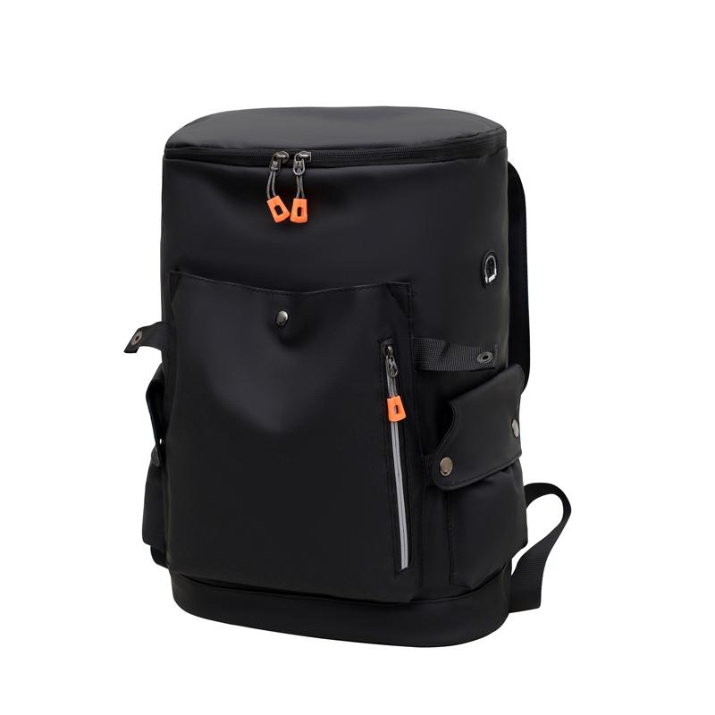 Minimalist Waterproof Backpack with Front Zipper Pocket Laptop Compartment Men's and Women's Urban Style Bag