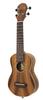 BIG ISLAND Series Soprano Solid Acacia Clear Geared Open Pore KURA-KURA Ukulele, Wood, Tone, Beginner-Friendly, Tuners, Finish, KR-AT-SPS