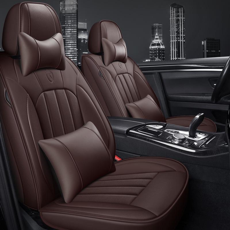 2020 Teramont X & Tiguan L Genuine Leather Seat Cushion for Tayron, T-Roc, and Magotan Models