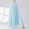 Moderner Tanz Culottes Locker Weiter Bein Rock Hose Chinesischer Volksnationaltänzer Übungskleidung Fließend Hanfu Klassisch Bühne