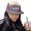 Color matching quick-drying cap Children's flat brim trendy brand Personality versatile face Small shade Wide brim Baseball cap