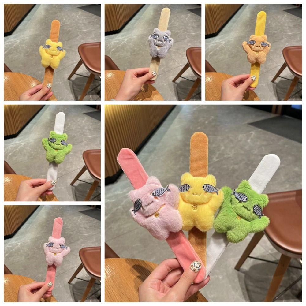 

Simulation Cat Slap Bracelet Series Wrist Style Cat Plush Wrist Band BirthdayGift