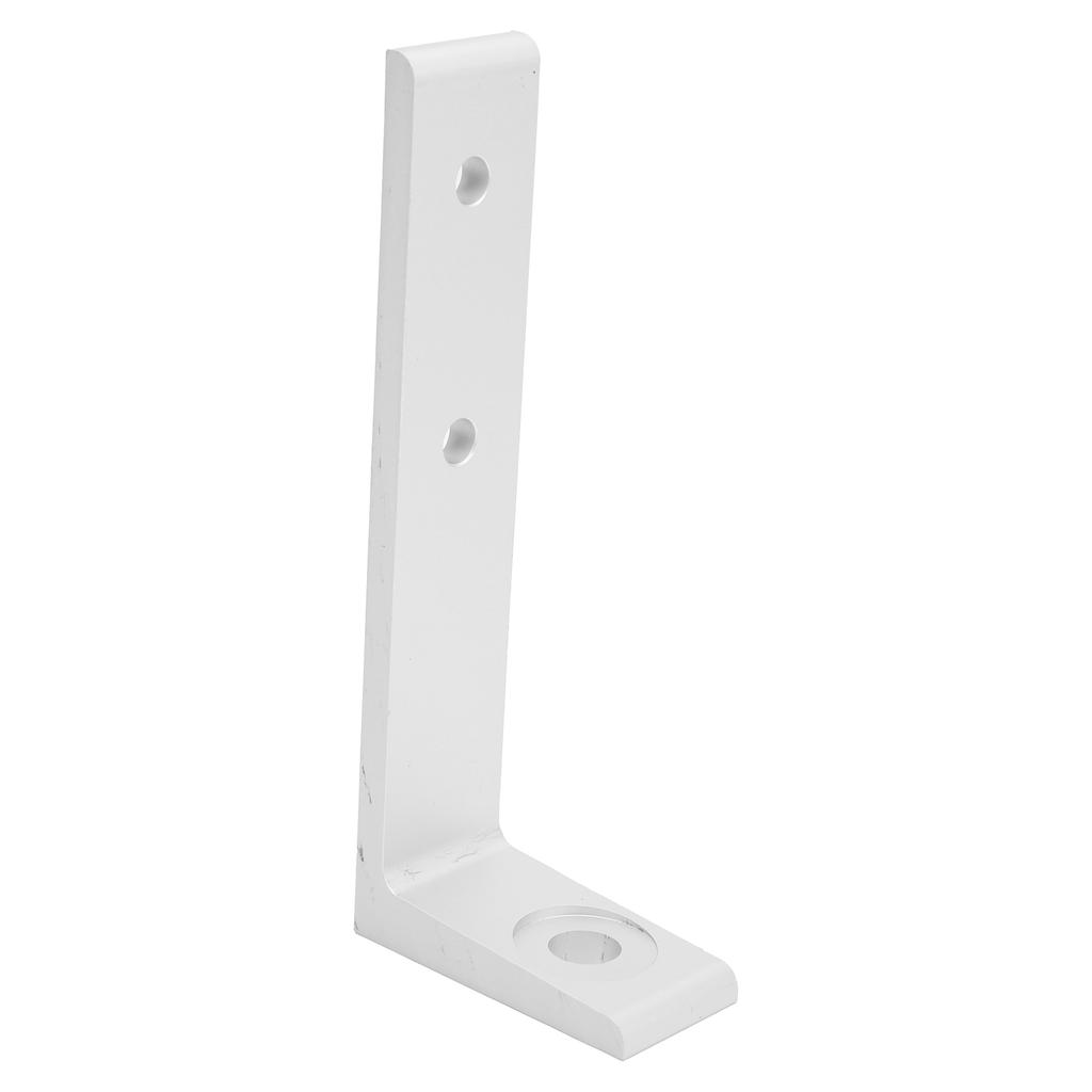 4PCS Corner Braces Aluminum L Shaped Right Angle Support Fixing Repair Brackets Silver3030 Single Groove