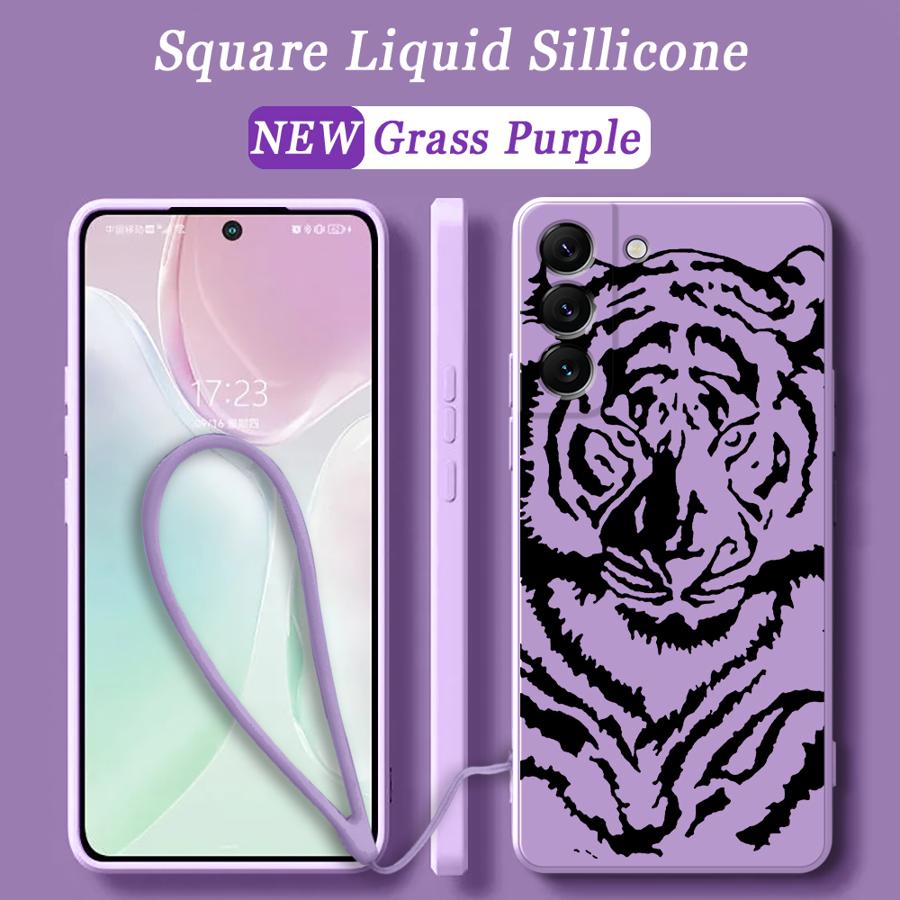 Tiger Cool Case for Samsung Galaxy A22 A52 A11 A12 A15 A16 A51 A13 A14 A35 A34 A36 A26 A24 Phone Cover