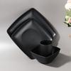 Set da 16 pezzi Set di stoviglie quadrate in plastica Set di piatti da cena riutilizzabili Tuta per tavola Insalata