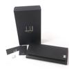 Pristine Dunhill Purse sidecar Long wallet black leather mens Used