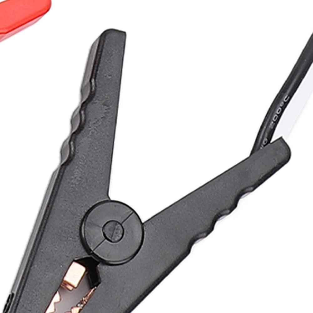 2pcs Crocodile Clip Electric Fence Jumper Cable Electric Fence Charger Wire Outdoor Use