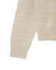 Eiieii Web Logo Crop Hairy Knit [Ivory]