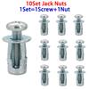 M4 M5 M6 M8 Petal Shape Metal Nut Expansion Screw Molly Jack Nuts Jacknut License Plate Fix Panel Clamp Lock Rivet Nut Rivetnut