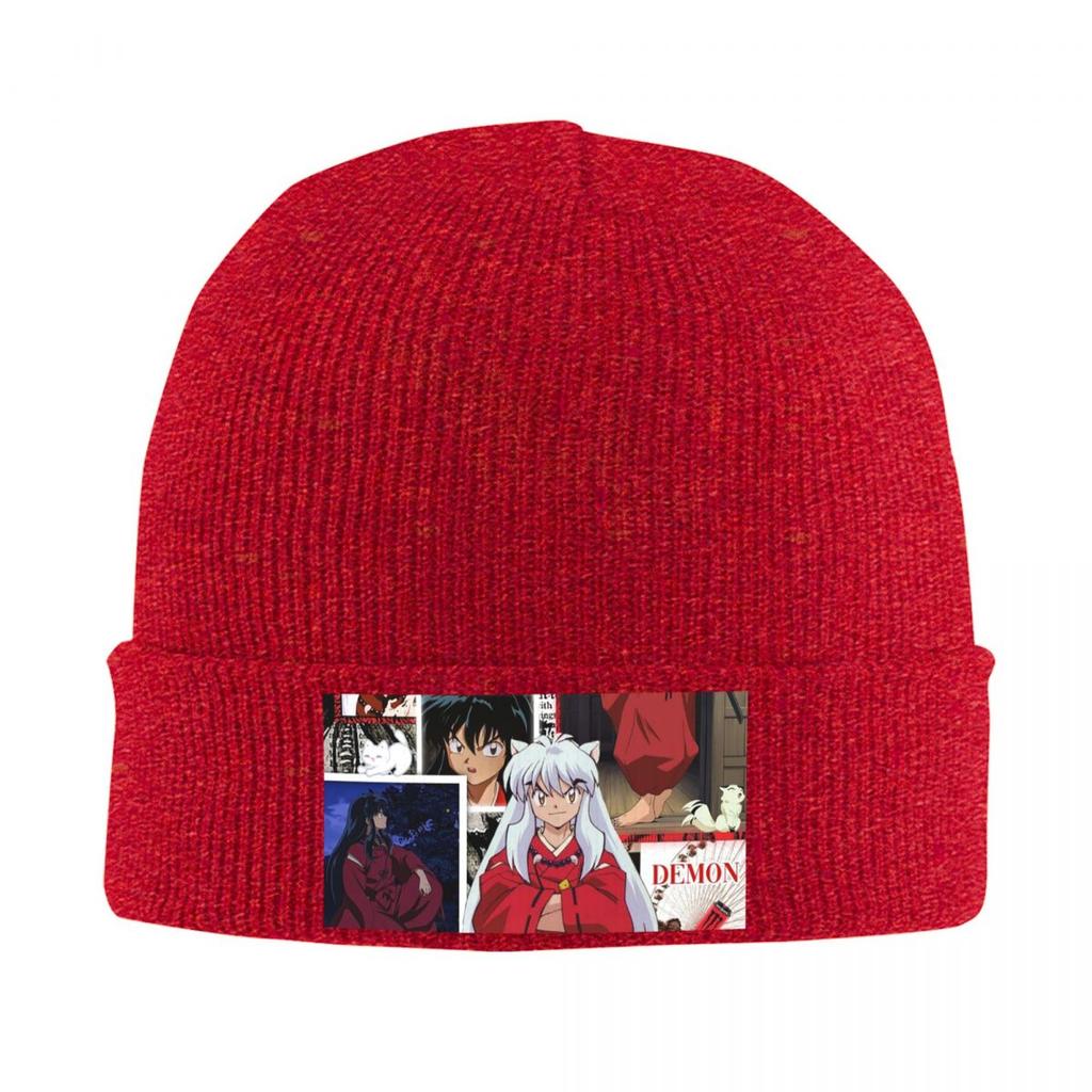 Unisexga Kimono Inuyasha Sesshomaru Warm Knitted Cap Winter Knit Bonnet Hat Skullies Beanies Hip Hop Caps for Unisex