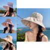 Summer Fashion Sun Hat For Women With Large Brim Breathable Polyester Sunshade Casual Outdoor Travel