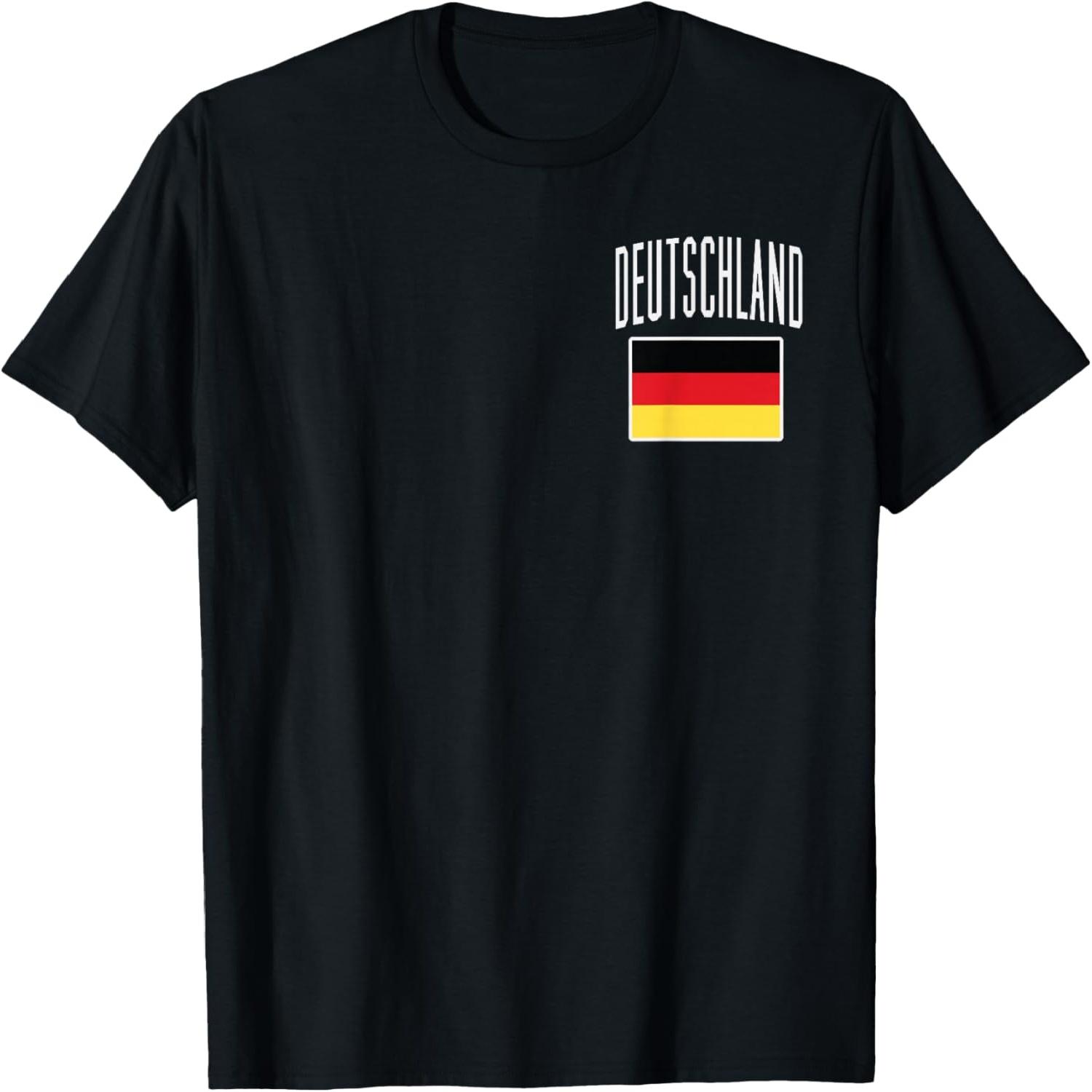 Флаг Германии Deutschland Футбол Футбольный Фан Мужская Женская Детская Футболка S разноцветный