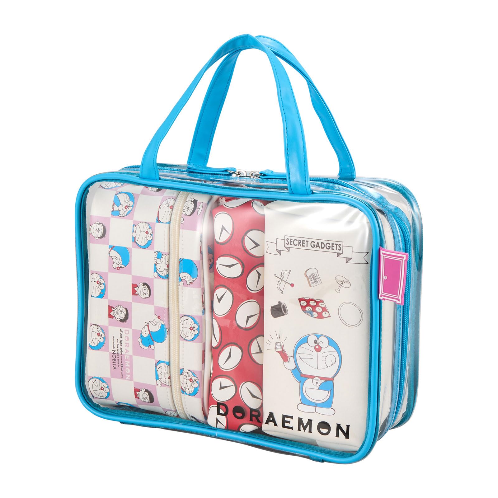 

Набор дорожных косметичек Прозрачная косметичка Дорожная косметичка Doraemon Голубой Doraemon [Sifre] DR11.