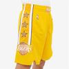 Nike NBA City Edition SW Fan Version 19-20 Season Lakers Basketball Shorts Men Bottoms Yellow BV5873-728