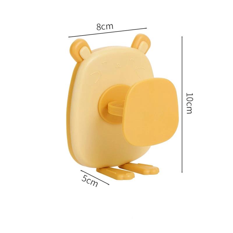 

Мультяшный держатель для зубных щеток, настенный держатель для электрических зубных щеток для ванной, подставка-вешалка для зубных щеток для взрослых, аксессуары для ванной