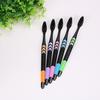 New 10pcs/set Adults Bamboo Charcoal Toothbrush Home Pack Super Soft Hair Toothbrush