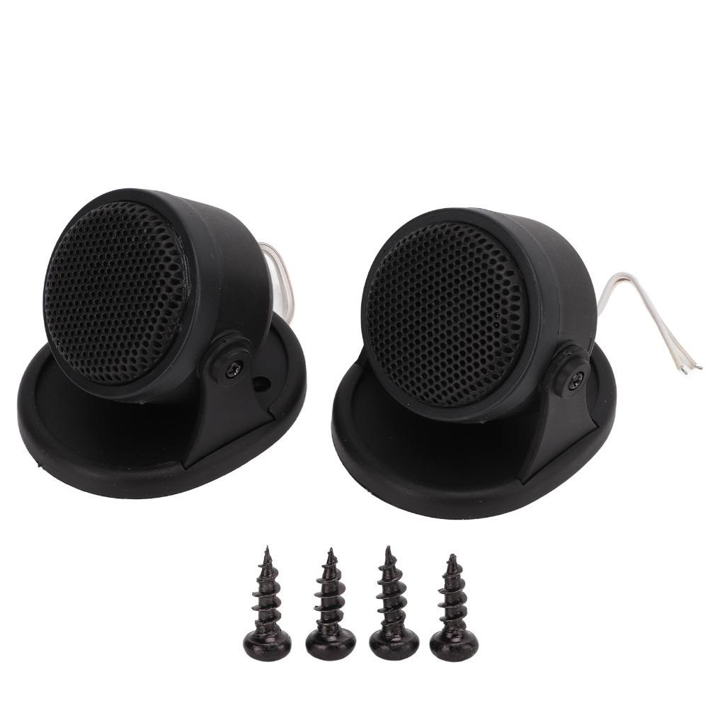 A Pair of with Screws Car Mini Tweeters 5-20KHz Car Stereo Speakers Car Tweeters  Car Audio System