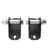 2PCS Rear Upper Shock Bar Pin Eliminators Kit High Strength Iron Noise Reduction for Unlimited LJ Cherokee XJ